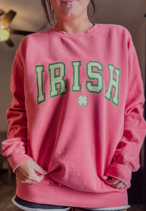 Varsity Irish Comfort Colors Sweatshirt