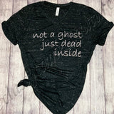 Not a ghost just dead inside v-neck tee