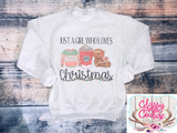 KIDS - Just a girl who loves Christmas sweatshirt