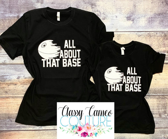 KIDS & ADULTS - All About That Base Tee