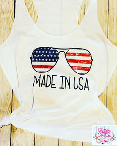 Made in USA Tank or Tee